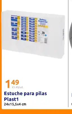 Action Estuche para pilas Plast1 oferta