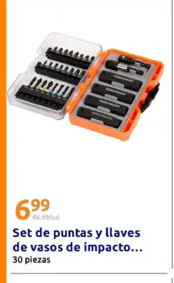 Action Set de puntas y llaves de vasos de impacto oferta