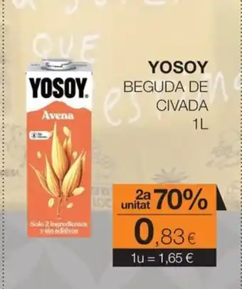 YOSOY Beguda de civada