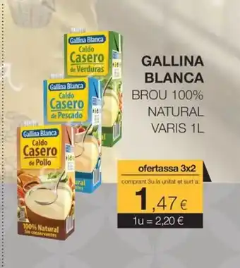 GALLINA BLANCA Brou 100% natural varis