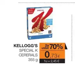 Plusfresc KELLOGG'S Special k cererals oferta