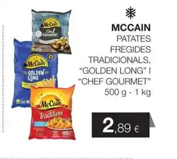 Plusfresc Patates fregides tradicionals golden long i chef gourmet oferta