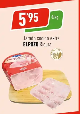 ELPOZO Jamón cocido extra Ricura