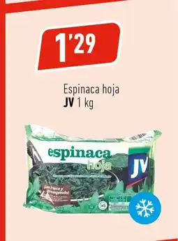 Supermercados Deza JV Espinaca hoja oferta