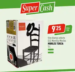 Supermercados Deza MORILES TERCIA Vino blanco selecto D.O. Montilla-Moriles oferta