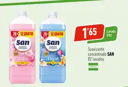 Supermercados Deza SAN Suavizante concentrado 82 lavados oferta