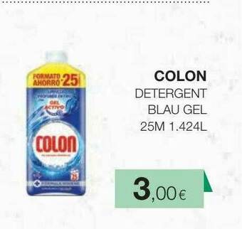 Plusfresc Colon Detergent Blau Gel oferta