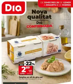 Dia DIA MARI MARINERA Tonyina en oli de gira-sol oferta