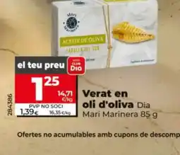 Dia DIA MARI MARINERA Verat en oli d'oliva oferta