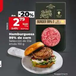 Dia SELECCIÓN DE DIA Hamburguesa 99% de carn oferta