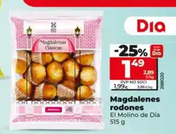 Dia EL MOLINO DE DIA Magdalenes rodones oferta