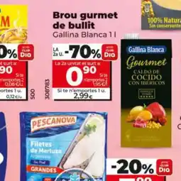 Dia GALLINA BLANCA Brou gurmet de bullit oferta