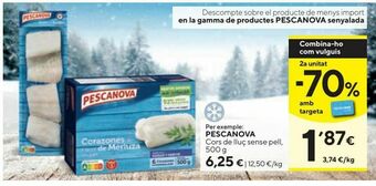 Caprabo Merluza pescanova oferta