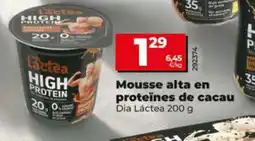 Dia DIA LÁCTEA Mousse alta en proteïnes de cacau oferta