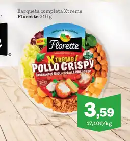 Sorli FLORETTE Barqueta completa Xtreme oferta