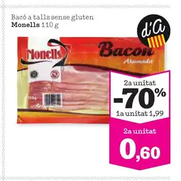 Sorli MONELLS Bacó a talls sense gluten oferta