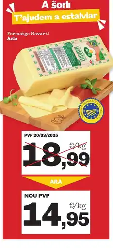 Sorli ARLA Formatge Havarti oferta