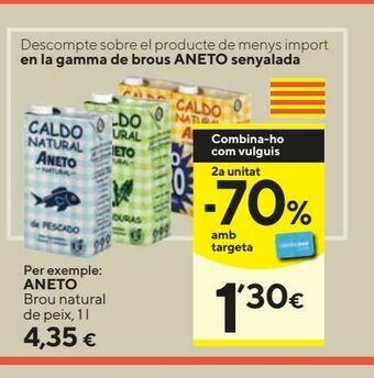 Caprabo Caldo aneto oferta