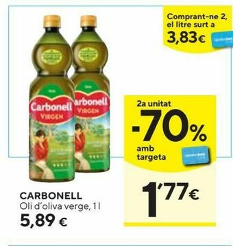 Caprabo Aceite de oliva carbonell oferta