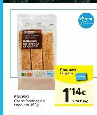 Caprabo Crepes eroski oferta