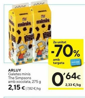 Caprabo Galletas arluy oferta