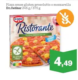 Sorli DR OETKER Pizza sense gluten prosciutto o mozzarella oferta