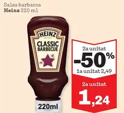 Sorli HEINZ Salsa barbacoa oferta