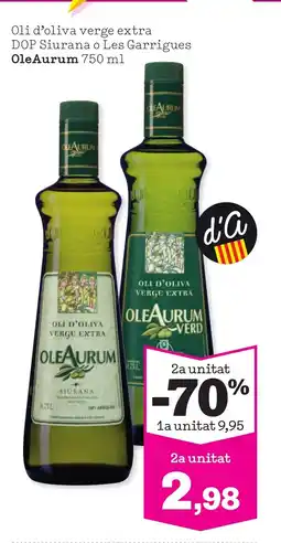Sorli OLE AURUM Oli d'oliva verge extra DOP Siurana o Les Garrigues oferta