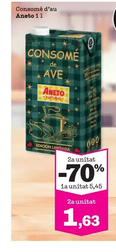Sorli ANETO Consomé d'au oferta
