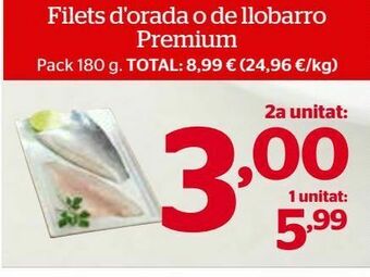 La Sirena Lubina oferta