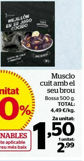 La Sirena Mejillones oferta