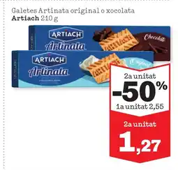 Sorli ARTIACH Galetes Artinata original o xocolata oferta