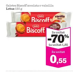 Sorli LOTUS Galetes Biscoff xocolata o vainilla oferta