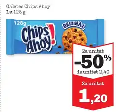 Sorli LU Galetes Chips Ahoy oferta