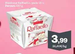 Sorli FERRERO Bombons Raffaello, pack 15 u oferta