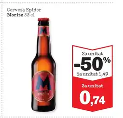 Sorli MORITZ Cervesa Epidor oferta