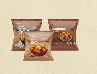 La Sirena Croquetas de bacalao, jamón o pollo oferta