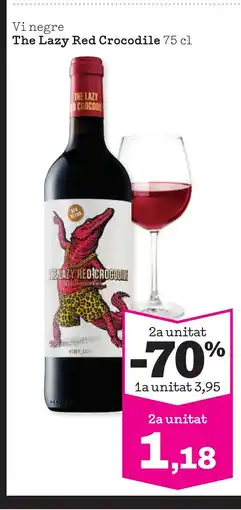 Sorli THE LAZY RED CROCODILE Vi negre oferta