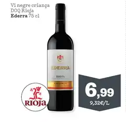 Sorli EDERRA Vi negre criança DOQ Rioja oferta