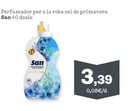 Sorli SAN Perfumador per a la roba cel de primavera oferta