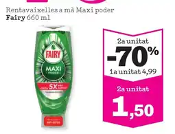 Sorli FAIRY Rentavaixelles a mà Maxi poder oferta