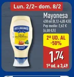 ALDI Mayonesa oferta