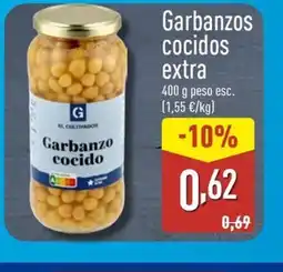 ALDI Garbanzos cocidos extra oferta