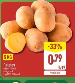 ALDI Patatas oferta