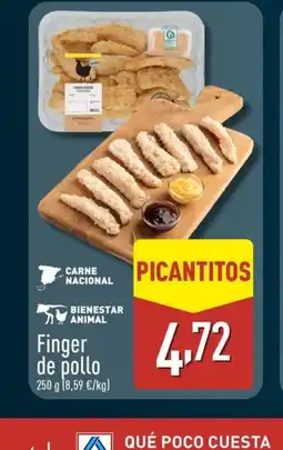ALDI Finger de pollo oferta