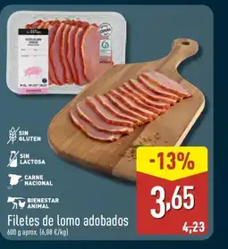 ALDI Filetes de lomo adobados oferta