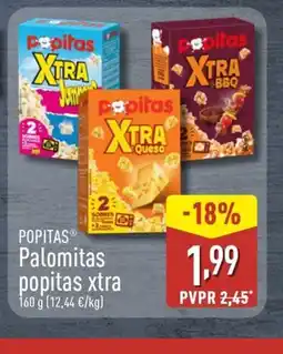 ALDI POPITAS Palomitas popitas xtra oferta