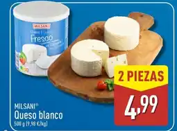 ALDI MILSANI Queso blanco oferta