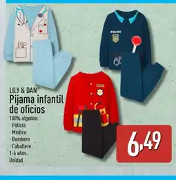ALDI LILY & DAN Pijama infantil de oficios oferta