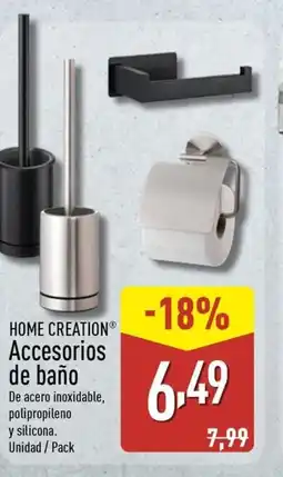 ALDI HOME CREATION Accesorios de baño oferta